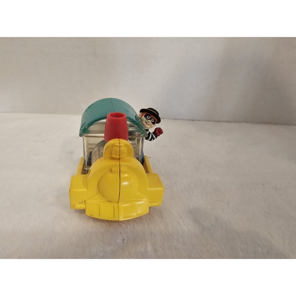 1998 Carl's Jr. Hamburglar‎ Clear Gear Friction Toy Vehicle - Picture 2 of 7